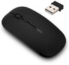 2.4G Slim Wireless Mouse с Nano-ресивером Меньше шума, портативные мобильные оптические мыши для ноутбуков, ПК, ноутбуков, компьютеров аккумуляторы для ноутбуков и планшетов