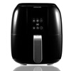 Блокировка и блокировки (LOCK & LOCK) EJF341BLK воздуха фритюрница без масла многоцелевого использование горшка секции обновления фритюрницы