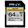 PNY (PNY) SDXC 64G 600x UHS-1 Class10 скорость чтения карт памяти 90MB / S профессиональная зеркальная камера с карты флэш-памяти joanne jooan видеонаблюдение карты 64g памяти посвященное хранение пожизненной гарантия совместимости карт tf