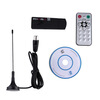 Мини Цифровой USB TV Stick FM + DAB DVB-T RTL2832U + R820T Поддержка СПЗ-тюнер ресивер черный mini dvb t digital tv usb dongle stick w fm dab sdr remote control black