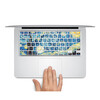 geekid @ MacBook Air MacBook Pro клавиатура клавиатуры пропуск Starry Night наклейки ключи в американском стиле, кожа мак сетчатки клавиатура стикер клавиатура