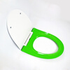 Ceramic texture UF Toilet seat set soft Close green Elongated one button Quick Release Easy Clean Change steel Hinges GBF17300SV household ceramic gold color toilets one piece seat toilet washdown one piece water pumping gold zuopianqi closestool tc658