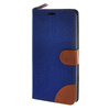 MOONCASE Zenfone 2 ZE550ML 5.5 , Leather Wallet Flip Stand ЧЕХОЛ ДЛЯ ASUS Zenfone 2 5.5 inch ZE550ML / ZE551ML Dark blue чехол asus бампер для asus zenfone 2 blue