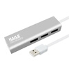 Le Hai (Хайле) HU-301Y USB2.0 проводной Fast Ethernet USB в кабель RJ45 интерфейс Apple Mac Pro ноутбуков Внешний LAN конвертер Silver capshi usb внешний сетевой адаптер ethernet lan без диска конвертер адаптер подходит для apple ноутбуков macbook pro air
