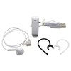 Bluetooth-гарнитура ушной крючок наушник наушники для iPhone Samsung Galaxy Huawei тайные акустических воздушные трубы наушник агент наушники для кенвуд рации