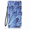 Blue Dazzle Дизайн PU кожа флип Обложка Кошелек для карты памяти чехол для Huawei Y6 II карты памяти