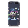 Сова Pattern Мягкий тонкий ТПУ Резиновая крышка силиконовый гель чехол для iPod Touch 5/6 embossed tpu gel shell for ipod touch 5 6 girl in red dress