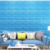 MyMei C0445-GN 3d Brick Pattern Wallpaper Bedroom Living Room Modern Wall Background Tv Decor luxury wall sconce fixture k9 crystal wall light sconces home decor wall lamps beside modern led lights for living room bedroom