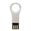 Mini USB 2.0 Flash Drive Memory Stick Metal USB Pen Drive 16GB 32GB 64GB Silver suntrsi usb flash drive 64gb metal key pendrive 64gb waterproof pen drive usb 2 0 usb stick memory stick usb flash custom metal