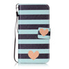 Blue Stripes Дизайн PU кожа флип Обложка Кошелек для карты памяти чехол для Samsung Galaxy SIII blue stripes дизайн pu кожа флип обложка кошелек для карты памяти чехол для samsung galaxy j5