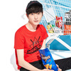 Мужские подростковые подростки-подростки Doraemon Ted Print T-Shirt 12216001063 Оранжевый красный L семировая футболка мужская подростковая студия doraemon cat print t shirt 12216001063 лимонный желтый s