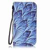 Blue Dazzle Дизайн PU кожа флип Обложка Кошелек для карты памяти чехол для Samsung Galaxy S5/G9006V карты памяти