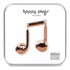 Happy Plugs Earbud Plus Deluxe Edition Earbuds Headset Музыка Наушники Наушники Наушники Скандинавский дизайн Швеция Light Tide Brand Rose Gold наушники