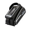Sireck MTB велосипед мешок 6 Frame Touchscreen Велосипед Saddle Bag Велоспорт Передняя труба велосипеды Сумка Чехол для телефона велосипеды