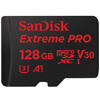 Скорость памяти SanDisk (SanDisk) А1 128GB чтения скорость записи 100 Мб / с 90 Мб / с Extreme, Ultra Fast TF карта Мобильный MicroSDXC UHS-I карты памяти скорость памяти sandisk sandisk a1 64gb tf чтения карты мобильного карты памяти экстремальные microsdxc uhs i 100мбит с высокоскоростной