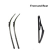 Wiper Blades for Jaguar XF / XF Sportbrake 23&19 2007 2008 2009 2010 2011 2012 2013 2014 2015 roland xf 640 wiper holder 1000010211