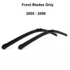 Wiper Blades for Volkswagen Caddy 24&18 2005 2006 2007 2008 2009 2010 2011 2012 2013 2014 wiper blades for volkswagen multivan 24