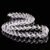 Carweaiya White Cystal Necklace Tower Chain 925 Серебряная кнопка Женская цепочка для ключей 128 Seiko Грановитая энергия Кристалл Браслет