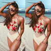 CANIS @ Новые женские односекционные купальники Beachwear Купальники отжимают бикини монокини Купание купальники