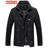 Футбольные куртки Jeep Jackets Мужские отвороты Тонкие мужские куртки Дикие повседневные куртки куртки 17048ZJ66 Black XL куртки куртки куртки куртки куртки комбинезоны
