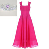 9Colors Girls Princess Dress Подростковые дети Свадьбы Одежда Вечерняя формальная вечерняя одежда