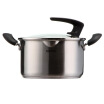 Jingdong Supermarket Supor 304 stainless steel soup pot milk pot can stand cover 22CM re-bottom soup pot Induction Cooker Gas General ST22J1
Jingdong Supermarket Supor 304 stainless steel soup pot milk pot can stand cover 22CM re-bottom soup pot Induction Cooker Gas General ST22J1