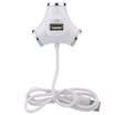 Biao Wang SSK SHU012 4 mouth water hub HUB white