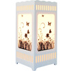For the first time creative carved dimming bedside lamp lights dim dancing butterfly dance TD0701 white