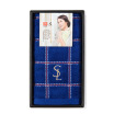 Sanli cotton towel exquisite high-level gift gift box single installment of the Ash-I Royal Blue