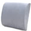 Car kiss car home dual-use lumbar back rebound latex cotton back cushion lumbar cushion coffee color