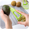 Cortador De Aguacate 3 En 1 Corer Mantequilla Pelador De Frutas Cortador Separador De Pulpa Cuchillo De Plástico Cocina Herramientas De Verduras Inici