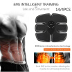 Smart EMS Muscle Training Gear Fitness Electrical Body Shape Home Trainer ABS Abdomen Arm Muscle Stimulator Training Belt Massager