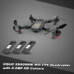 VISUO XS809HW Wifi FPV RC Quadcopter Fly More Combo with 3 Battery Fly More