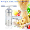 Máquina De Fideos Manual De Acero Inoxidable Home Noodle Maker