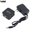 Divisor De Fibra Portátil Mini SPDIF TOSLINK Óptico Digital 1x3 1 Entrada 3 Salida Adaptador Divisor De Audio Enchufe De EE UU