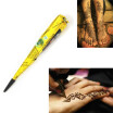 1 Piezas Nuevo Cuerpo Belleza Maquillaje Mujeres Mehndi Dedo Crema Corporal Pintura DIY Dibujo Temporal Para Plantilla De Tatuaje