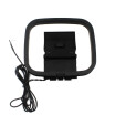 Mini Antena De Bucle FM  AM Plegable Para Sony Sharp Chaine Sistemas Estéreo De Receptor AV Receptor Conector Universal