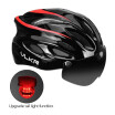 Casco De Ciclismo De Montaña Casco De Bicicleta Casco De Bicicleta Ultraligero Con Gafas Equipo De Ciclismo