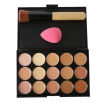 15 Colores Paleta De Corrector Polvo De Maquillaje Paleta Base Profesional Pigmento Mate Camuflaje Paleta De Contorno Facial Conjunto Cosmético