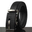 xsby Mens Belt Leather Belt Fashion Belt Mens Leather Belt Automatic Buckle Male Pure Leather Business Leisure Belt