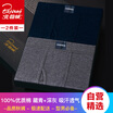 Arctic velvet warm pants mens 100 cotton autumn pants fashion two autumn&winter thin mens cotton fur leggings Navy dark gray L