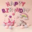Moya birthday balloon decoration package birthday arrangement banquet party happy birthday aluminum balloon male&female treasure childrens birthday gift