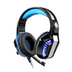 KOTION EACH G2000 black red computer esports headset headset vibration game eat chicken wired headset desktop with microphone notebook subwoofer with microphone