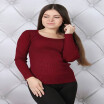 Pure cashmere sweater curling low round neck pullover slim bottoming authentic spring&autumn sweater women