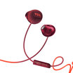 TCL SOCL200 earphones wired wire control dynamic drive clear balance sound quality cherry red vivo Huawei glory oppo apple millet red rice plus universal