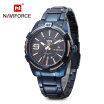 Naviforce 9117 Male Quartz Watch Date Day Display Men Wristwatch