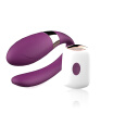 Multi-speed Water-resistant Mute Vibration Remote Control Sex Toys USB Rechargeable U Shape Vibrator Stimulator Massager for Coupl