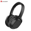 Lanston BT25 Bluetooth headset headset wireless wired dual-use active noise reduction hifi stereo subwoofer mobile computer universal sports earplugs black