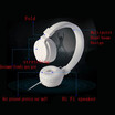 Wired Headphone DEEP BASS Gaming Music Earphone For PC Laptop Computer Mobile Phone Foldable Portable Adjustable Headset 35mm