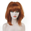 StrongBeauty Cosplay Alla Pugacheva Hairstyle Copper Red Black Blonde Party Wig Halloween Wigs Womens Full Synthetic Hair